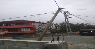 Telefon Direğini Motorlu Testere İle Kestiler