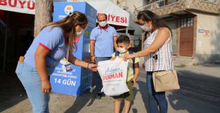 Okulları dezenfekte, öğrencilere hediye…