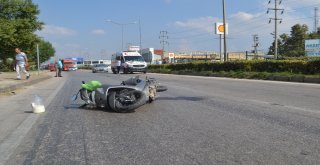 Motosiklet Sürücüsü Ölümden Döndü