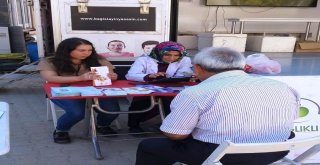 Mobil Sağlıklı Yaşam Aracı Hisarcıkta Öğrencilerle Ve Halkla Buluştu