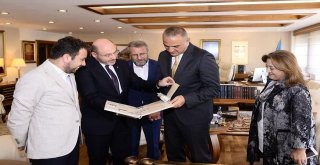 Başkan Çetinbaş  Ve Milletvekillerinden Kültür Ve Turizm Bakanı Ersoya Ziyaret