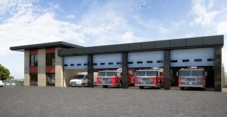 Karamürsele Yeni İtfaiye Müfreze Binası Yapılıyor