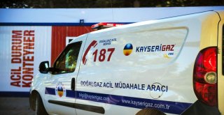 Kayserigaz Acil Müdahale Ve Bakım Ekipleri Yoğun Mesaide