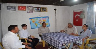 Kaymakam Büyüknalçacıdan Şehit Yakınlarına Bayram Ziyareti