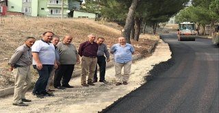 Başkan Öztürkten Asfalt Ekiplerine Tatlı