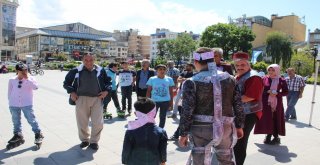 Erzurumda Dolara İlginç Protesto