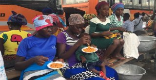 Ganalıların Sofrasını Türk Yemekleri Süsledi