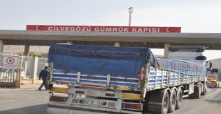 Cilvegözü Gümrük Kapısında Tır Yoğunluğu