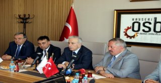 Kayseri Osb İle Oran Kalkınma Ajansı Arasında Uluslararası Fuarcılık Ve Kongre Merkezi İçin Protokol İmzalandı