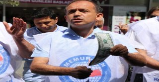 Boluda Dolar Fotokopisini Önce Ayaklar Altına Aldılar, Sonra Yaktılar