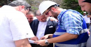 Sarayda Doğalgaz Sevinci