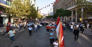 Yuntdağı Yağlı Güreş Festivali İçin Kortej Yürüyüşü