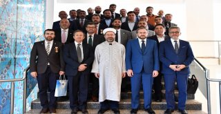 Diyanet İşleri Başkanı Erbaş 15 Temmuz Gazilerini Kabul Etti