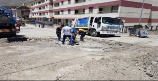 Hakkari Belediyesinden Hummalı Çalışma