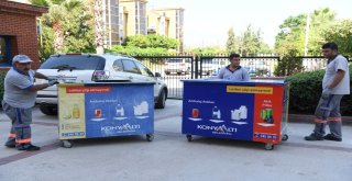 Konyaaltında ‘Çok Amaçlı Konteynırlar Yenileniyor