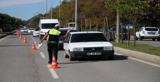 Zonguldakta Kurallara Uymayan Sürücülere Ceza