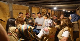 Beşar Esad, Şamda Bir Tüneli İnceledi