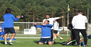 Erzurumspor, Topuk Yaylasında Sezon Hazırlıklarını Sürdürüyor