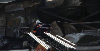 Trabzonda Süt Ürünleri İmalatı Yapılan Fabrikada Çıkan Yangın Söndürüldü