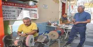 Bıçakçıların Bayram Mesaisi Başladı