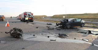 Kuzey Marmara Otoyolunda Feci Kaza: 1İ Ağır 2 Yaralı