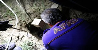 Sondaj Kuyusuna Düşen Yavru Köpek Kurtarıldı