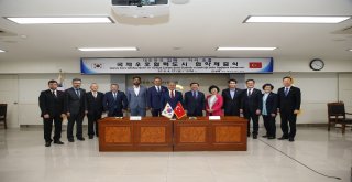 Kardeş Şehir Güney Kore Heyeti Çorumda