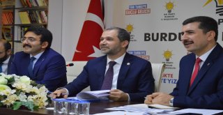 Ak Parti Teşkilat Başkan Yardımcısı Özel, Burdurda