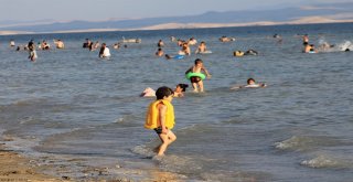 Bozkırın Sahilinde Bayram Sonrası Yoğunluk