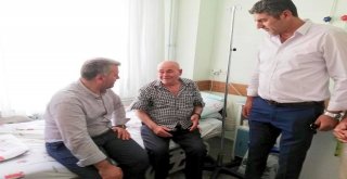 Canbey Burhaniyede Hastaları Ziyaret Etti