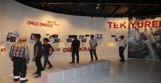 Gaziantepteki 15 Temmuz Demokrasi Müzesine Yoğun İlgi