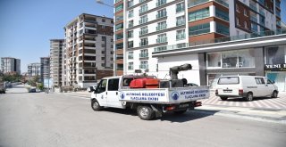 Altındağda İlaçlama Çalışmaları