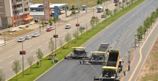 Kamışlo Caddesi Sma Tabakasıyla Asfaltlandı