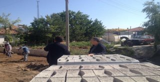 Balışeyhte Sokaklar Kilitli Parke İle Kaplanıyor