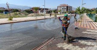Başkan Çınar, Yeşiltepede Temizlik Çalışmalarını İnceledi