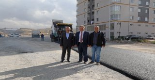 Talas Sayer Caddesine Asfalt