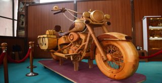 Makine Mühendisinin Hobisi, Ahşap Motosiklete Dönüştü