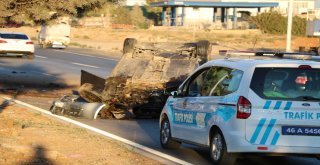 Kahramanmaraşta Trafik Kazası: 2 Yaralı