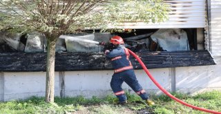 Sakaryada Sanayi Sitesinde Yangın