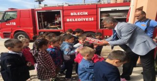 Minik Öğrenciler İtfaiye Hakkında Merak Ettikleri Tüm Sorulara Yanıt Buldular