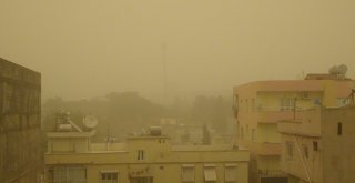 Suriye Sınırında Toz Bulutu