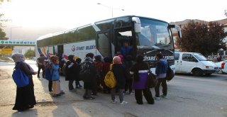 Bu Belediye Öğrencileri Okullarına Ücretsiz Taşıyor