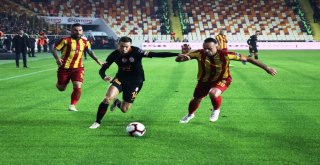 Spor Toto Süper Lig: Evkur Yeni Malatyaspor: 1 - Galatasaray: 0 (İlk Yarı)