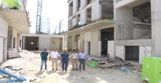 Kulanın Yeni Hastanesine Yerinde İnceleme