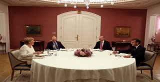 4Lü Suriye Zirvesinin Ardından Liderler Birlikte Yemek Yedi