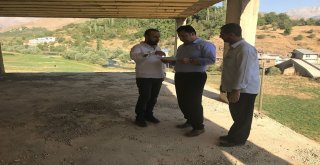 Kaymakam Özcan, İlçede Devam Eden İnşaat Alanlarını İnceledi