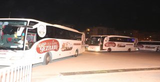 Başkan Özakcan, İkinci Kafileyi Uğurladı