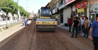 Şemdinlide Sıcak Asfalt Çalışması