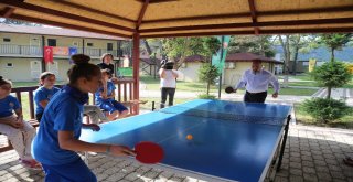 Başkan Aktaş, Karacaali Kampında