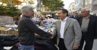 Başkan Ataç Pazar Ziyaretlerine Devam Ediyor